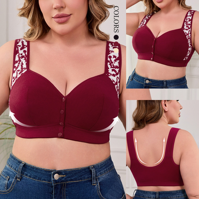 XL-7XL Plus Size Front Buckle  - Seamless Underwear Women recensione e prezzo