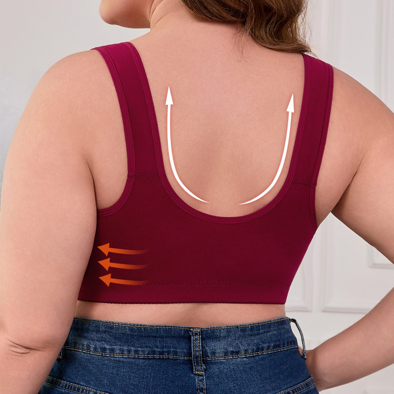 XL-7XL Plus Size Front Buckle  - Seamless Underwear Women recensione e prezzo