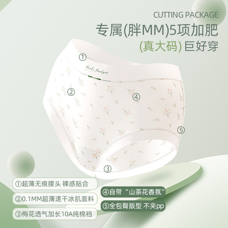 150kg Plus Size Ice Silk Seaml - Seamless Underwear Women recensione e prezzo